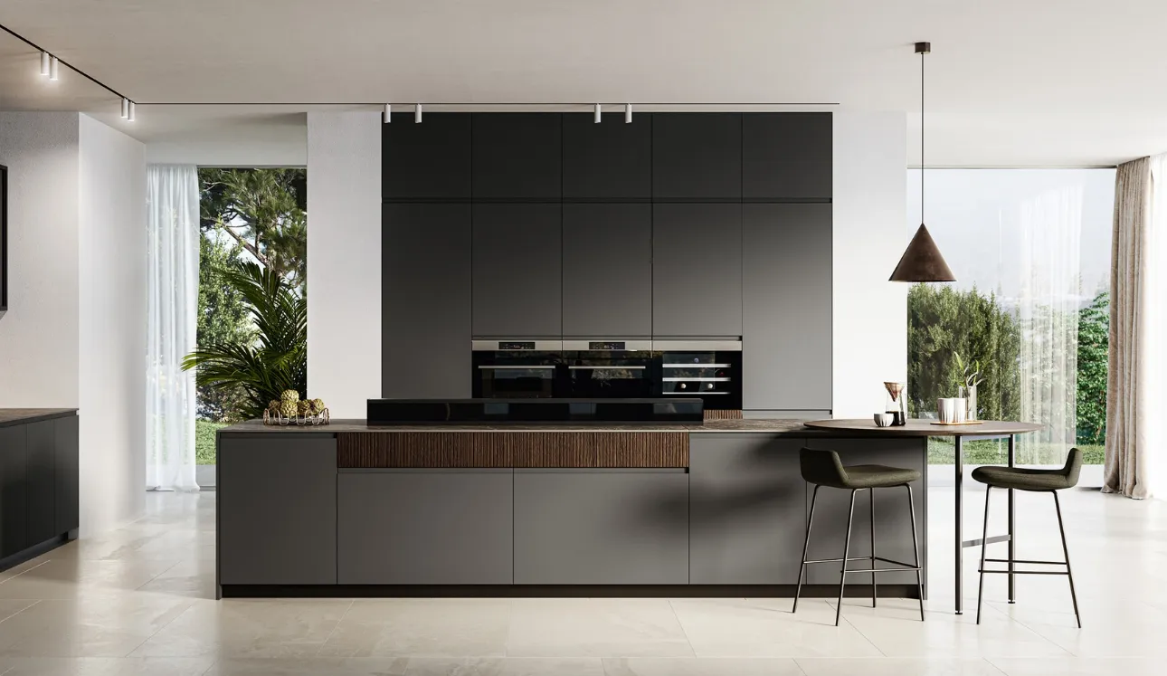 Cuisine moderne en PET mat Wega de Arredo3