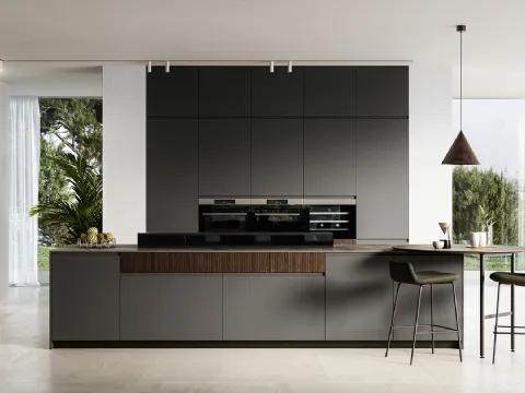 Cuisine moderne en PET mat Wega de Arredo3
