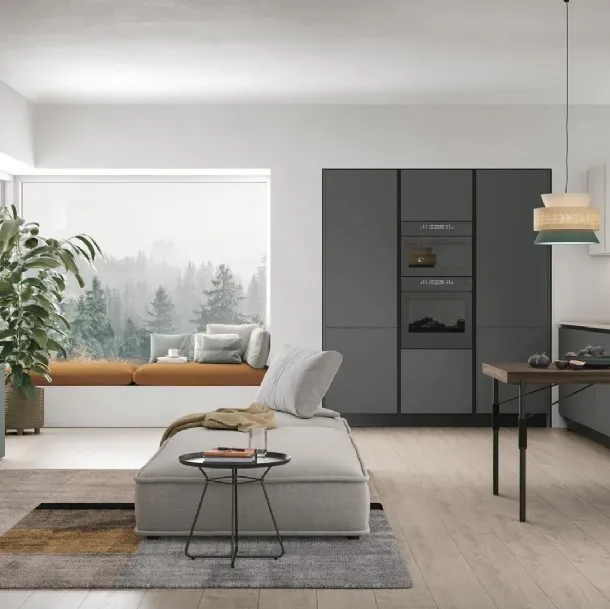 Cuisine Moderne d'angle Young 02 de Stosa