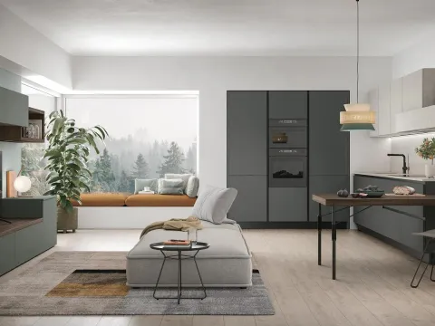 Cuisine Moderne d'angle Young 02 de Stosa
