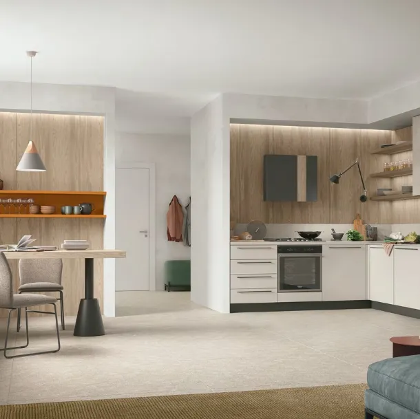 Cuisine moderne en coin Young Modern 07 de Stosa