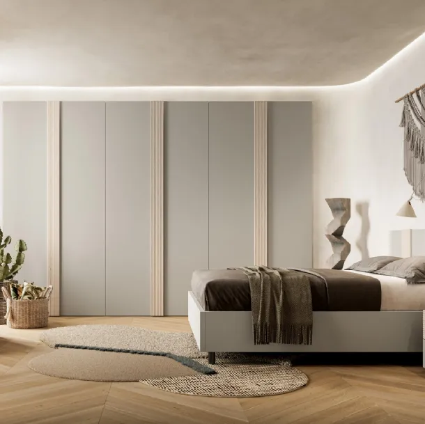 Lit avec tête de lit Abro de SantaLucia