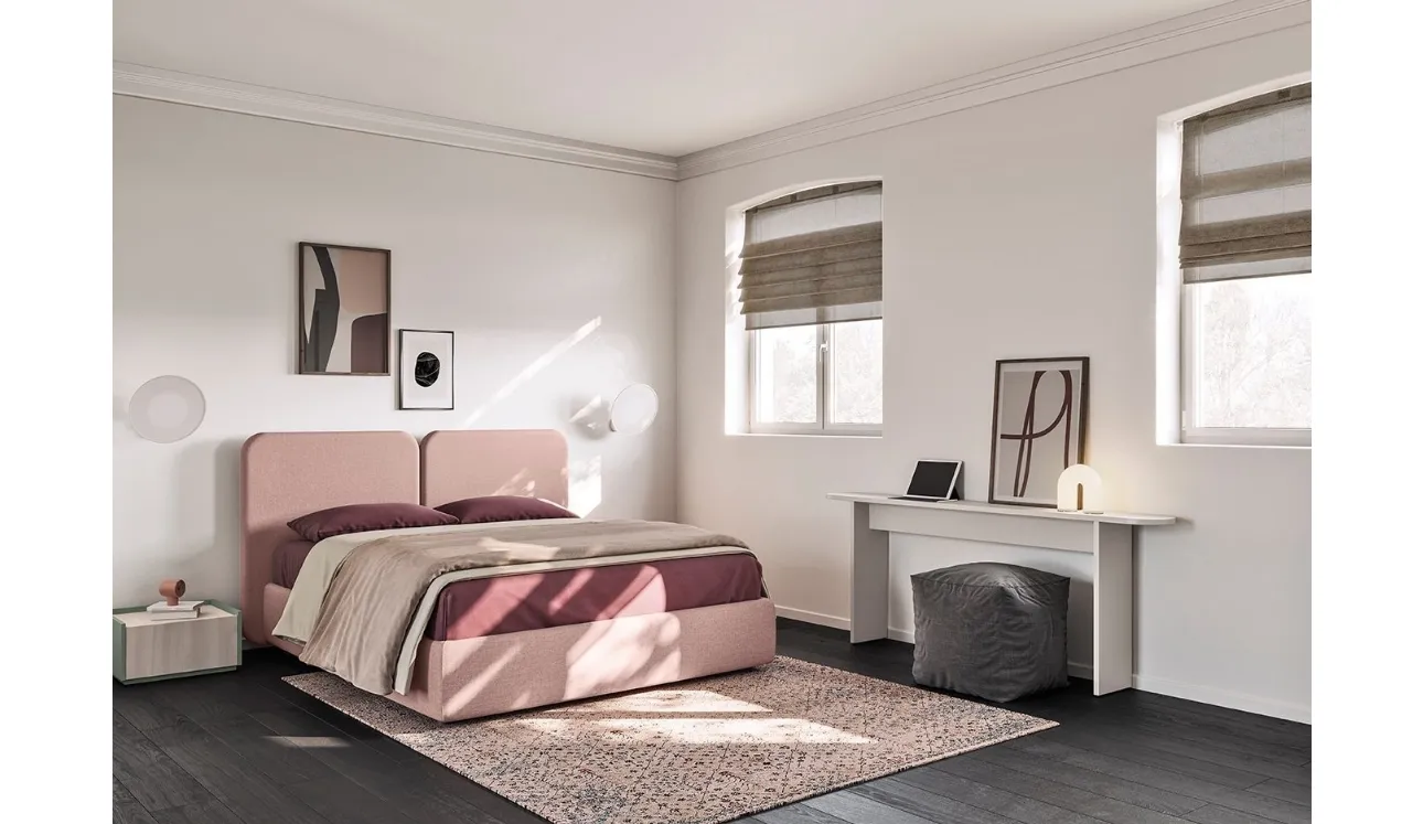 Lit avec tête de lit Alba de Colombini Casa