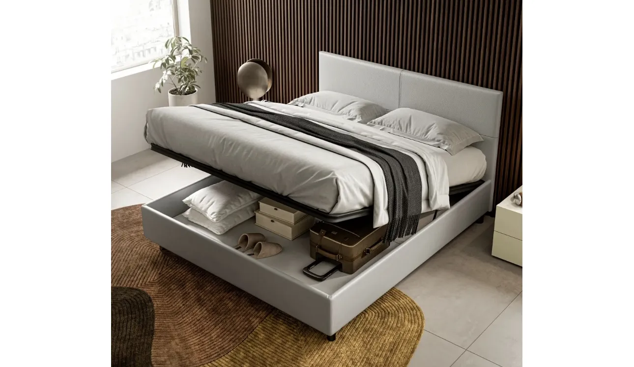 Lit avec conteneur Bora de SantaLucia