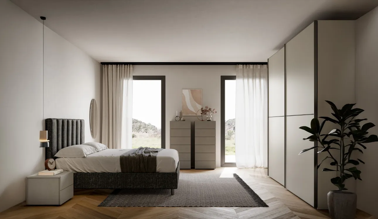 Lit rembourré Kali de SantaLucia