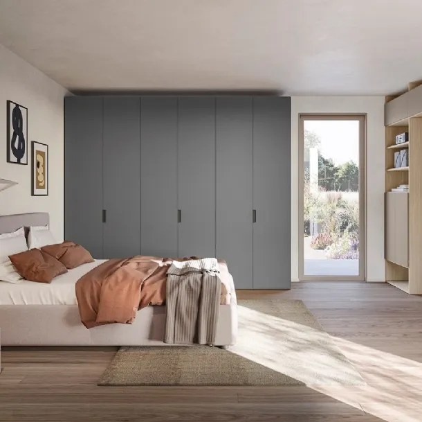 Lit en tissu Line de Colombini Casa