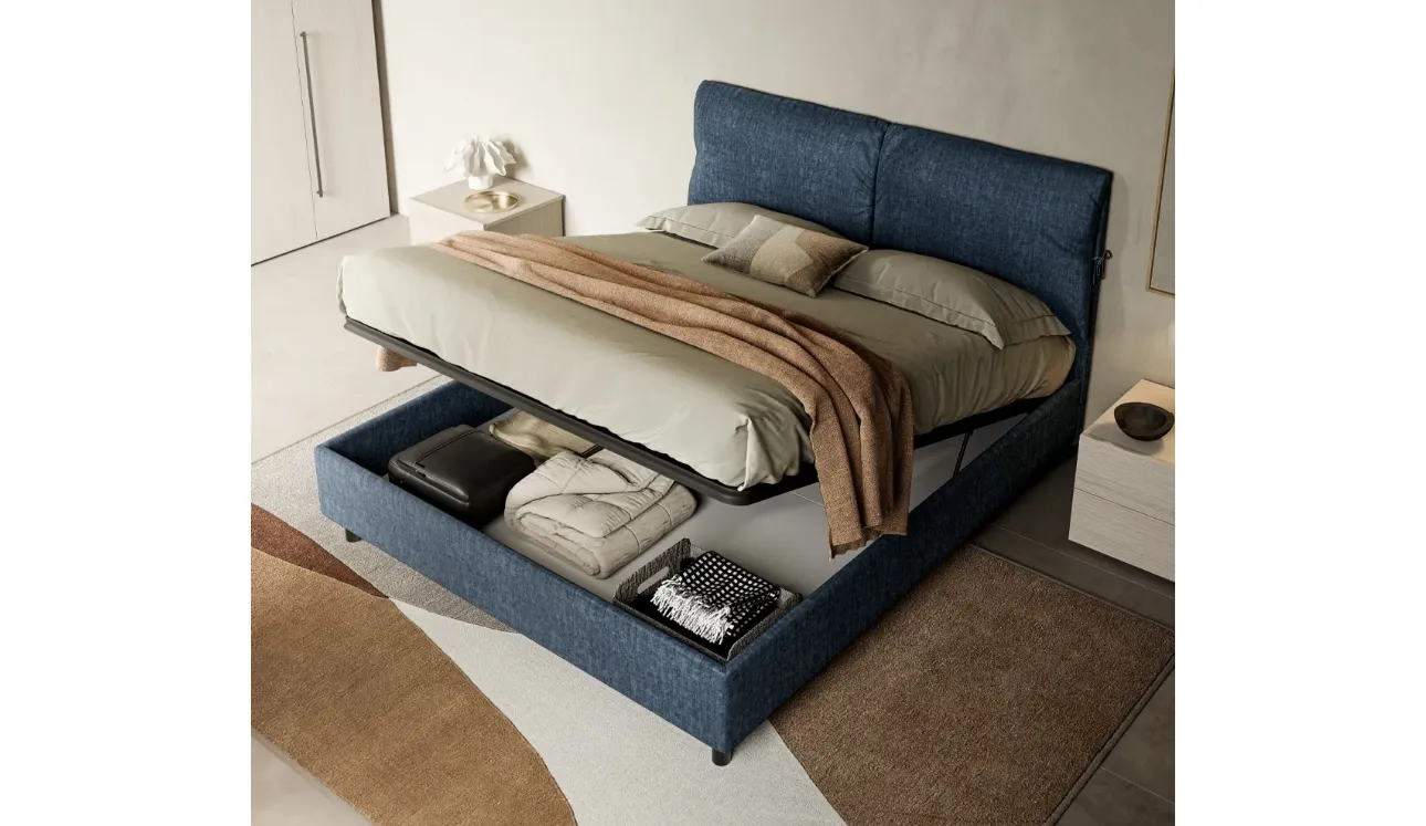 Lit avec conteneur Taku de SantaLucia