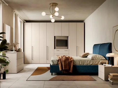 Lit avec rangement Taku de SantaLucia