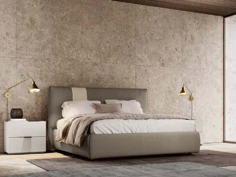 Lit en tissu rembourré Tetris de Colombini Casa