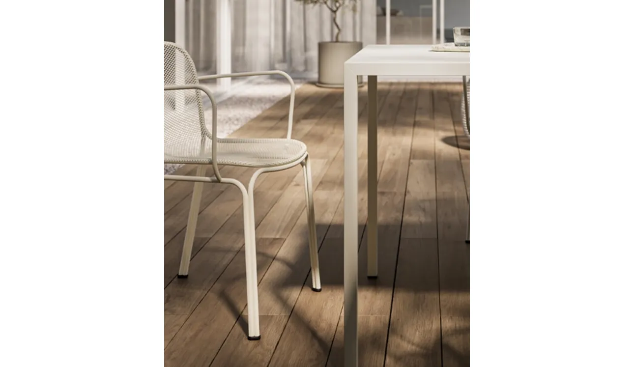 Chaise Filo Plus en métal laqué par Arredo3.