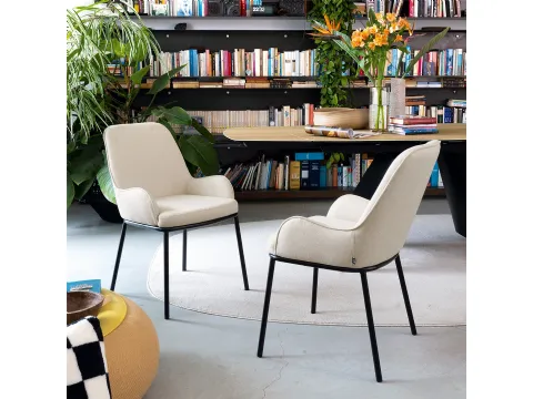 Chaise rembourrée Flair de Connubia