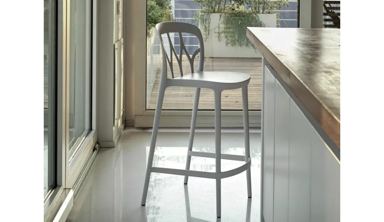 Tabouret Galaxy en polypropylène de Bontempi