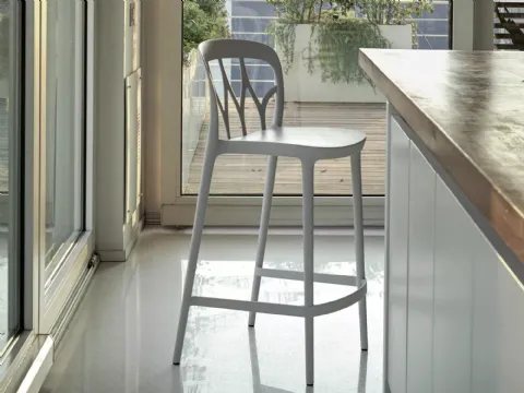 Tabouret Galaxy en polypropylène de Bontempi