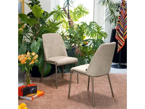 Chaise en tissu Juna de Connubia