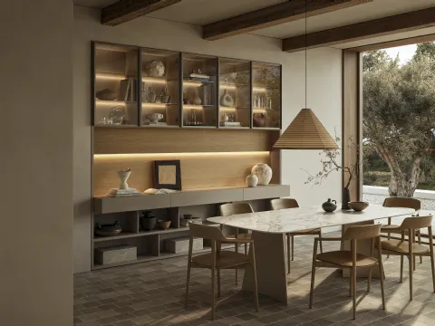 Chaise en bois Lena de Sangiacomo