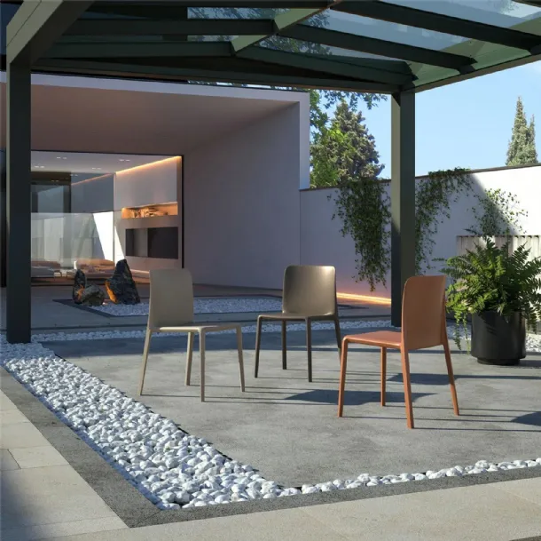 Chaise en polypropylène Lunea de Easyline