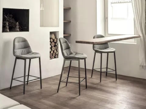 Tabouret Revêtu Mood de Bontempi