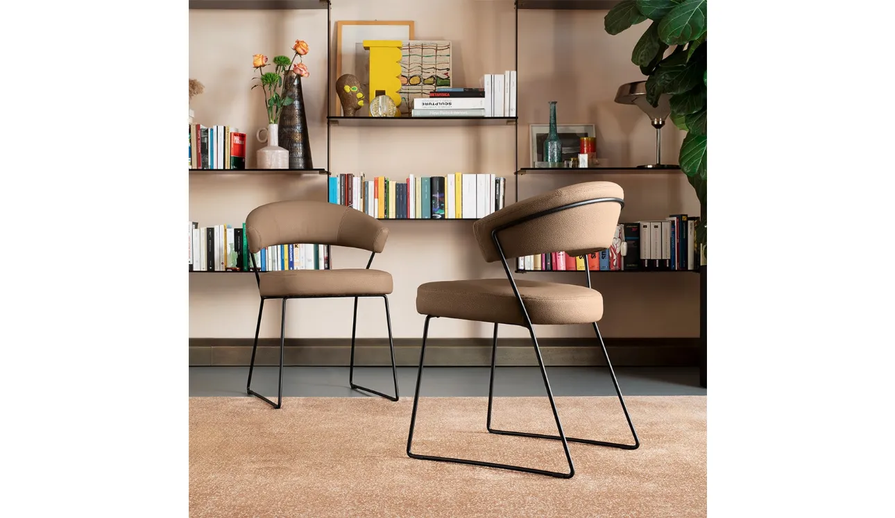 Chaise en simili cuir Ny Anniversary de Connubia