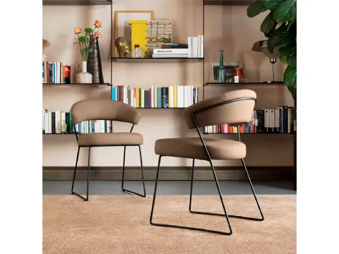 Chaise en simili cuir Ny Anniversary de Connubia
