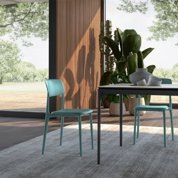Chaise en polypropylène Quintaci d'Easyline