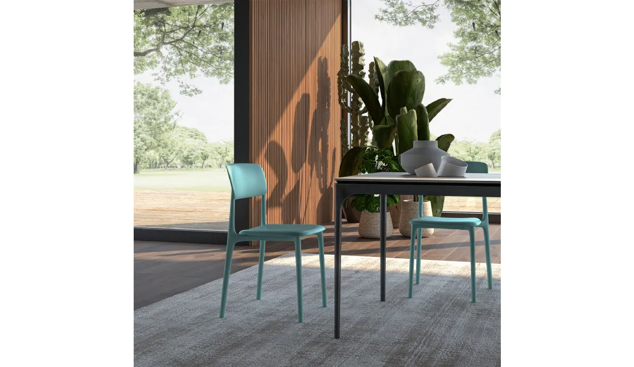 Chaise en polypropylène Quintaci d'Easyline