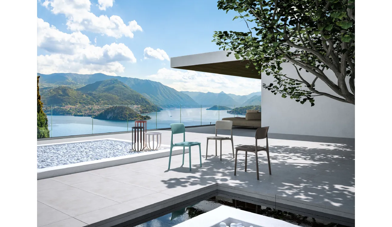 Chaise en polypropylène Quintaci d'Easyline