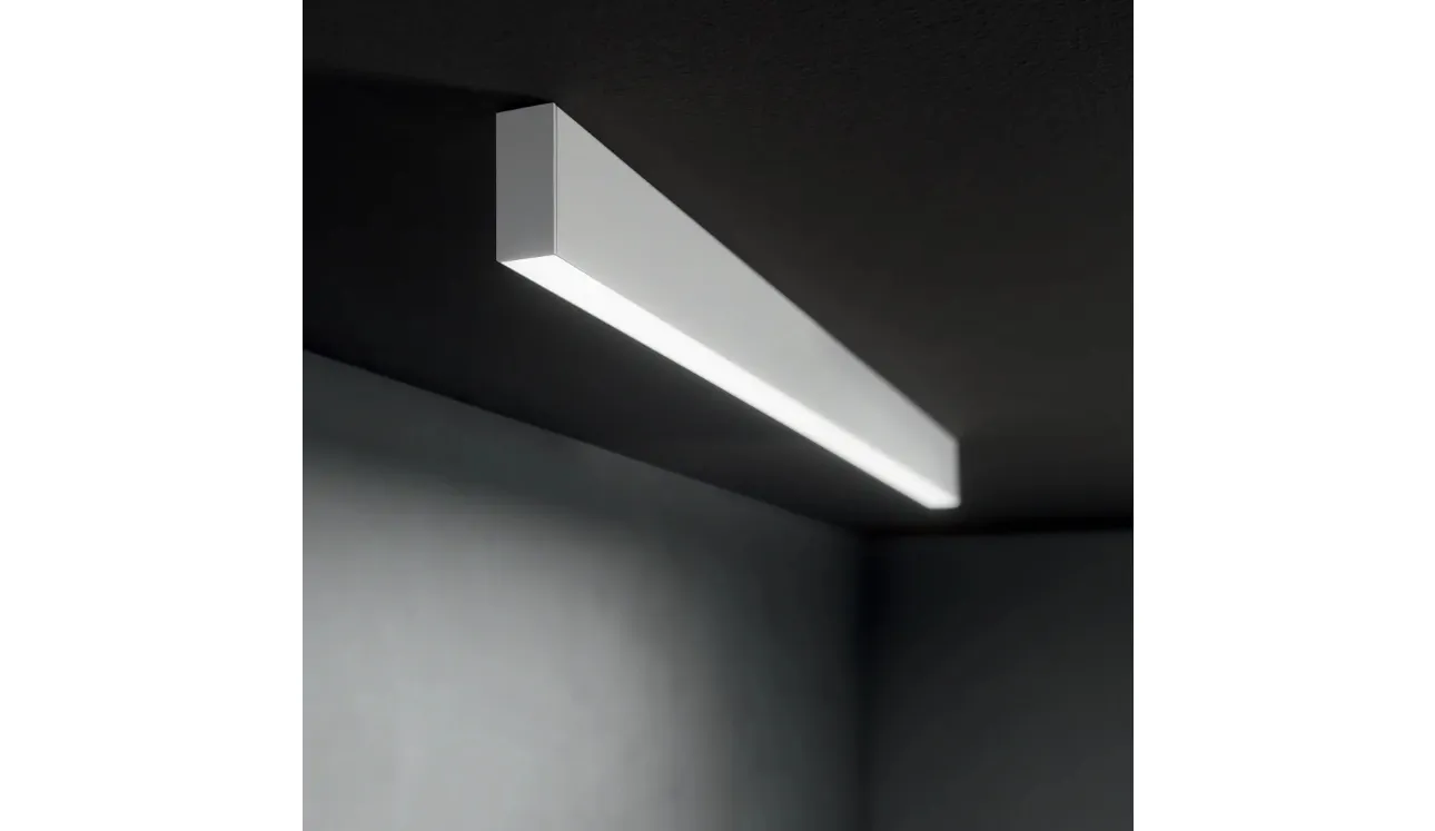 Lustre en acier Steel d'Ideal Lux