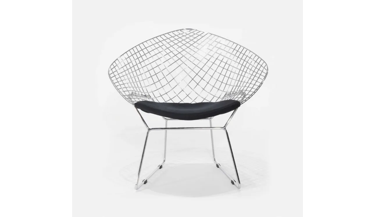 Fauteuil Asia en tube métallique de Sigerico