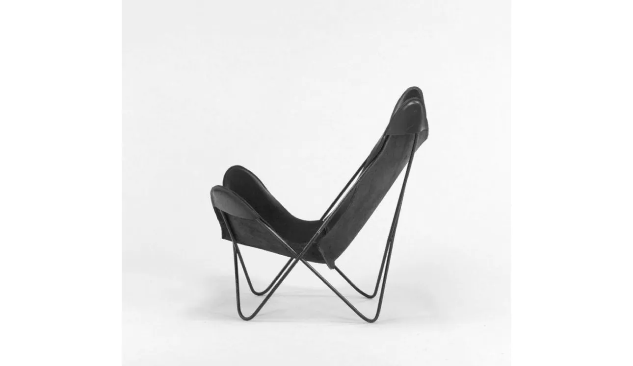 Fauteuil en cuir de la classe de Siger