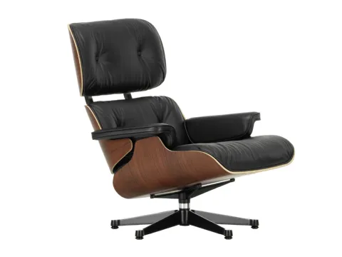Fauteuil confortable en bois et cuir de Sigerico.