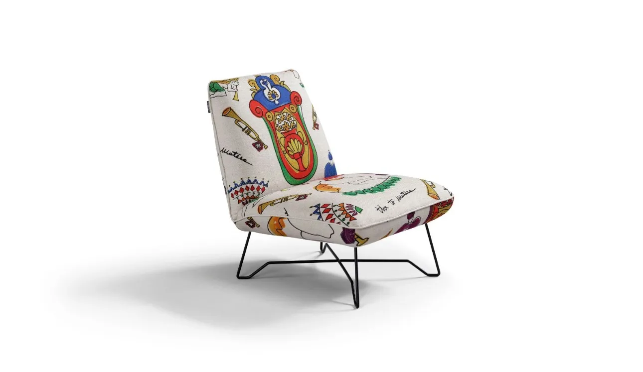Fauteuil Lia Thx To Matera de Egoitaliano
