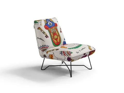 Fauteuil Lia Thx To Matera de Egoitaliano
