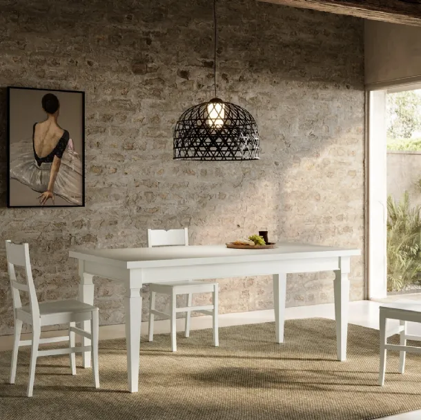 Table extensible Asolo en frêne massif d'Arredo3