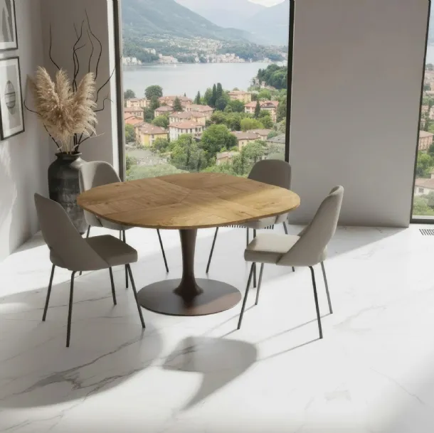 Table moderne extensible Croissant de Easyline