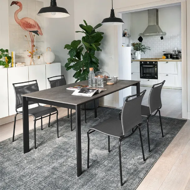 Table extensible Eminence Metal de Connubia