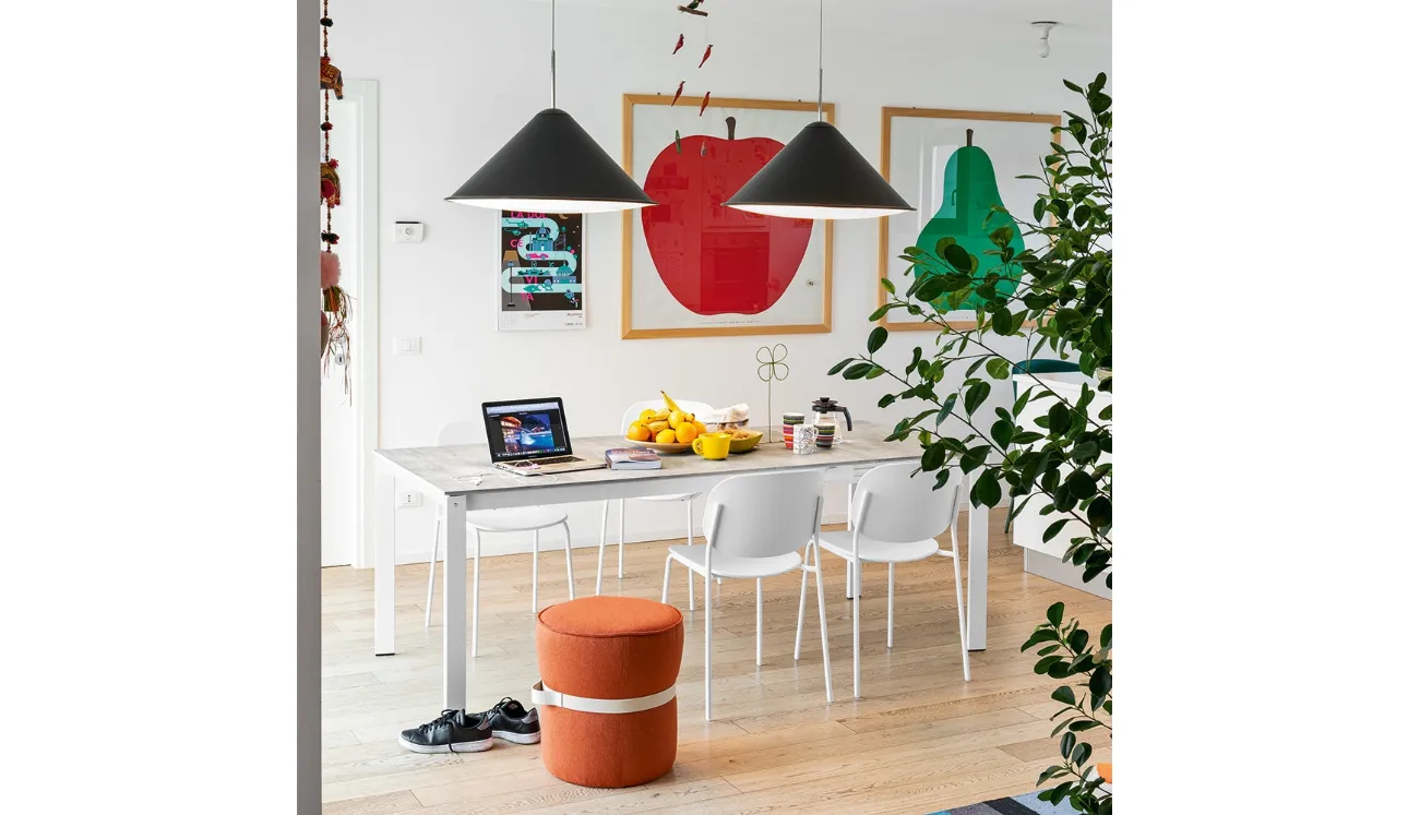 Table extensible Eminence Metal de Connubia