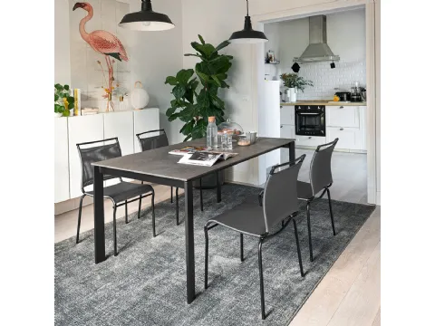 Table extensible Eminence Metal de Connubia