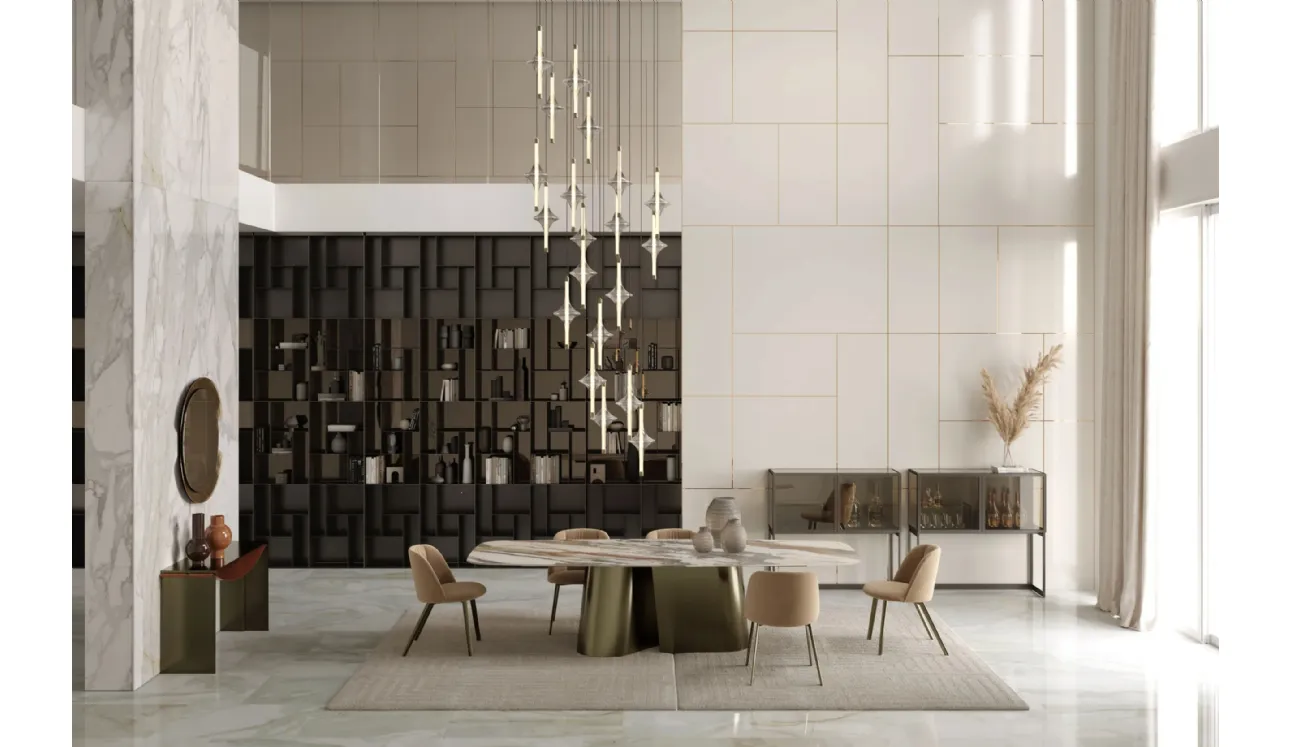 Table extensible Kimono en SuperMarmo de Bontempi