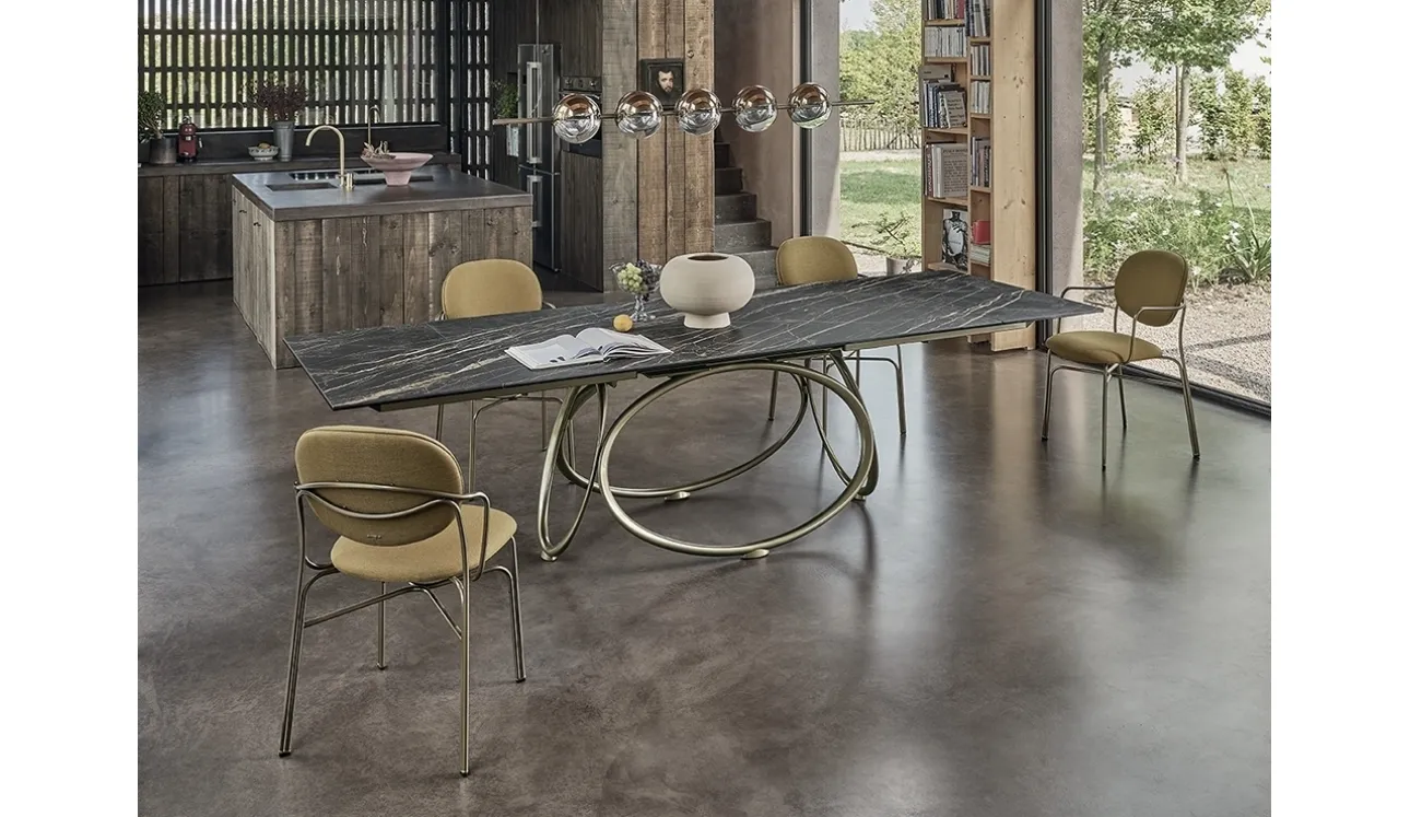 Table Louis en SuperMarmo de Bontempi