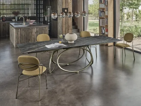 Table Louis en SuperMarmo de Bontempi