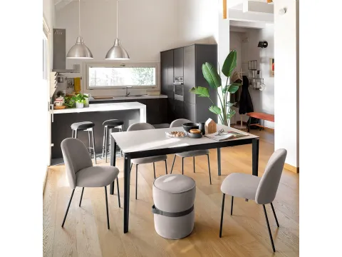 Table extensible Pentagon Fast de Connubia