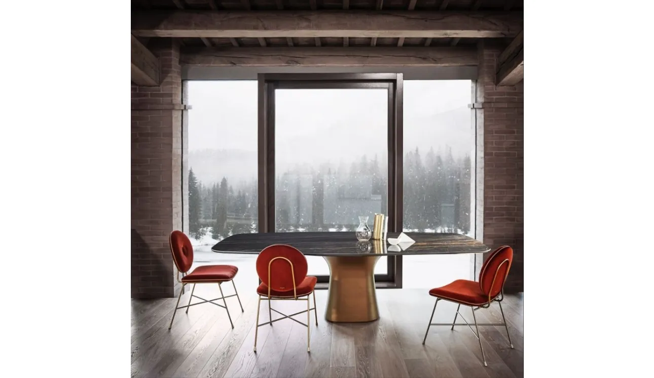 Table en SuperMarmo Podium de Bontempi