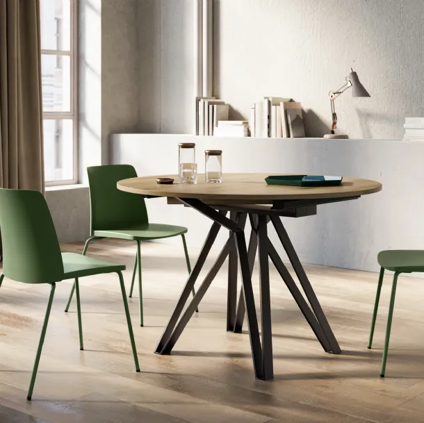 Table ronde extensible York de Arredo3