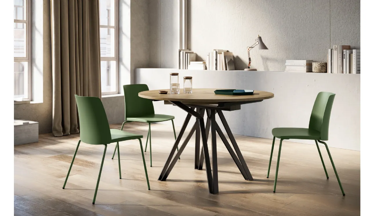 Table ronde extensible York de Arredo3