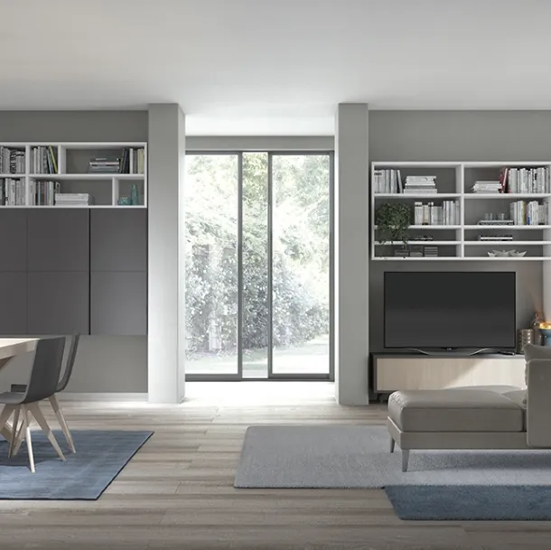 Bibliothèque Golf Infinity A107 de Colombini Casa