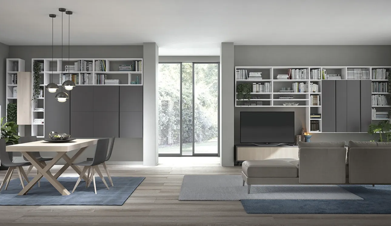 Bibliothèque Golf Infinity A107 de Colombini Casa