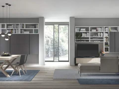 Bibliothèque Golf Infinity A107 de Colombini Casa