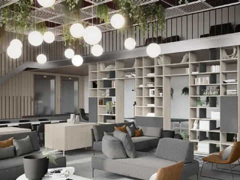 Bibliothèque Golf Infinity R106 de Colombini Casa