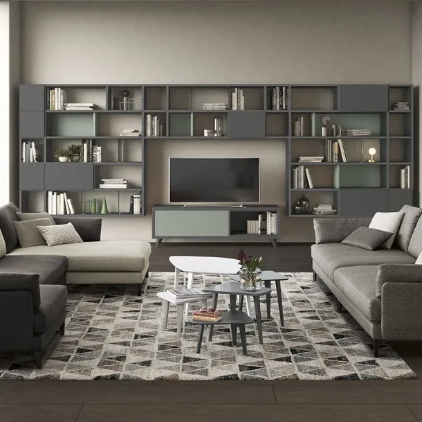 Bibliothèque Infinity L06 de Colombini Casa