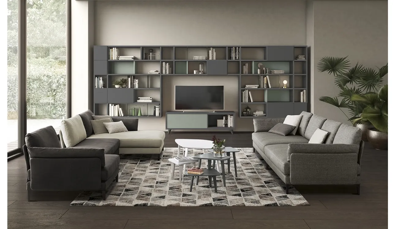 Bibliothèque Infinity L06 de Colombini Casa